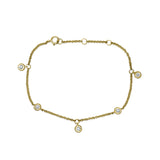 Dewdrop Diamond Bracelet