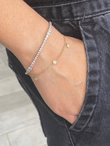 Dewdrop Diamond Bracelet