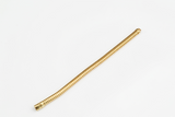 18K Yellow Gold Ribbed Tubogas Bangle Bracelet
